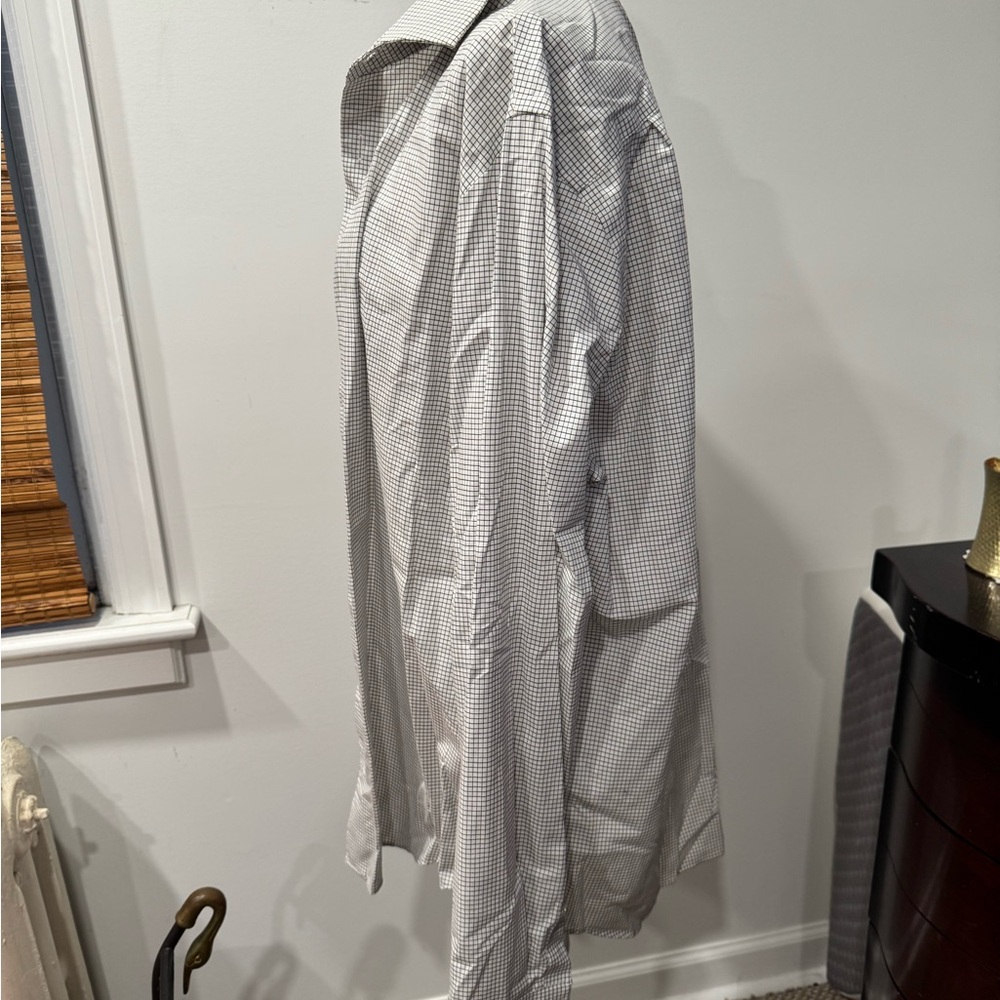 Men's Checkered Shirt - Gray - Picture 2 of 4